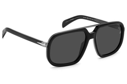 Sunčane naočale David Beckham DB7101/S ANS/M9 Polarized Pilotski Crni