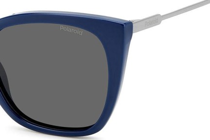 Sunčane naočale Polaroid PLD4144/S/X PJP/M9 Polarized Cat Eye Plavi