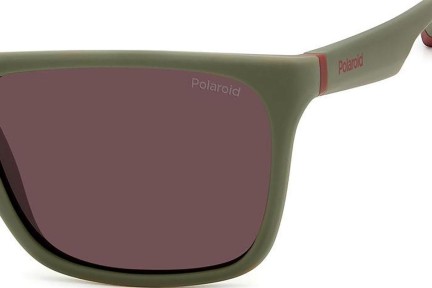 Sunčane naočale Polaroid PLD2141/S 0L9/KL Polarized Kvadratni Zeleni