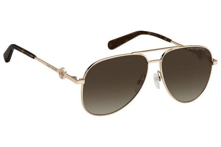 Sunčane naočale Marc Jacobs MARC653/S 01Q/HA Pilotski Zlatni