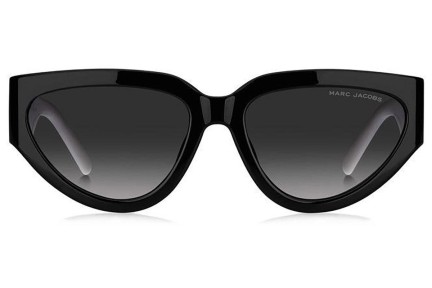 Sunčane naočale Marc Jacobs MARC645/S 80S/9O Cat Eye Crni