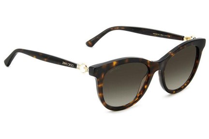 Sunčane naočale Jimmy Choo ANNABETH/S 086/HA Cat Eye Havana