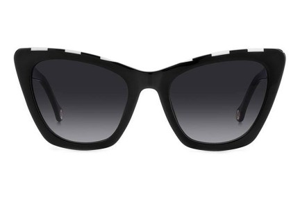 Sunčane naočale Carolina Herrera HER0129/S 80S/9O Cat Eye Crni