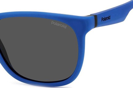 Sunčane naočale Polaroid PLD2140/S DOF/M9 Polarized Kvadratni Plavi