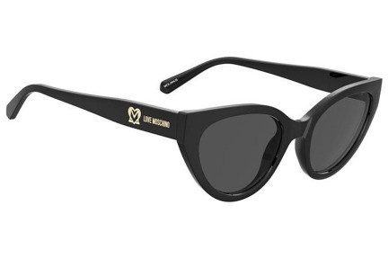 Sunčane naočale Love Moschino MOL064/S 807/IR Cat Eye Crni