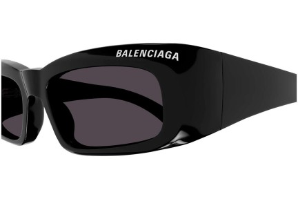 Sunčane naočale Balenciaga BB0266S 001 Pravokutan Crni