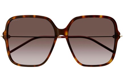 Sunčane naočale Gucci GG1267S 002 Oversize Havana