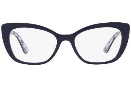 Naočale Dolce & Gabbana DG3360 3414 Cat Eye Plavi