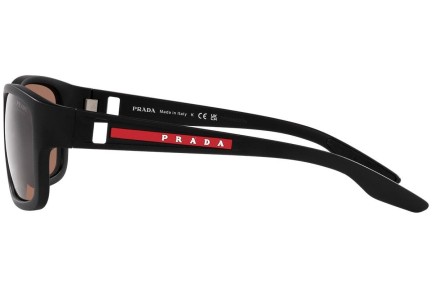 Sunčane naočale Prada Linea Rossa PS01WS 1BO50A Pravokutan Crni