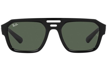 Sunčane naočale Ray-Ban Corrigan RB4397 667771 Flat Top Crni