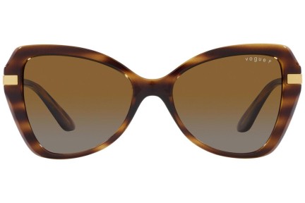 Sunčane naočale Vogue Eyewear VO5479S 1508T5 Polarized Cat Eye Havana