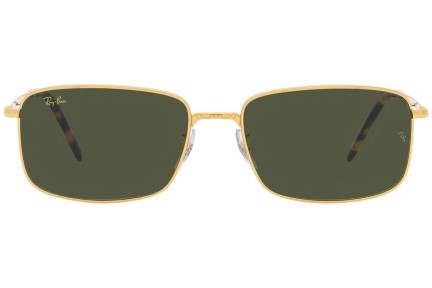 Sunčane naočale Ray-Ban RB3717 919631 Pravokutan Zlatni