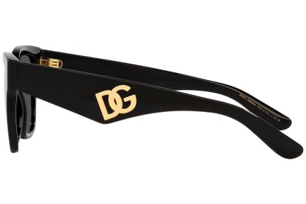 Sunčane naočale Dolce & Gabbana DG4437 501/87 Cat Eye Crni