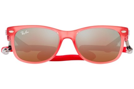 Sunčane naočale Ray-Ban Junior New Wayfarer Junior RJ9052S 7145A8 Kvadratni Ružičasti