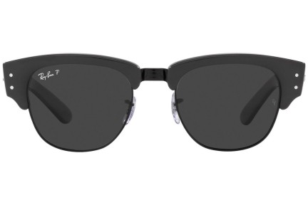 Sunčane naočale Ray-Ban Mega Clubmaster RB0316S 136748 Polarized Zadebljani gornji dio Crni