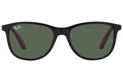 Sunčane naočale Ray-Ban Junior RJ9077S 713171 Kvadratni Crni