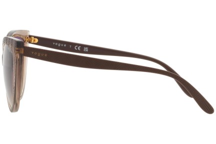 Sunčane naočale Vogue Eyewear VO5484S 294070 Cat Eye Smeđi