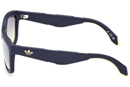 Sunčane naočale Adidas Originals OR0094 91X Kvadratni Plavi