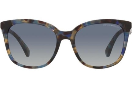 Sunčane naočale Emporio Armani EA4157 58624L Cat Eye Havana