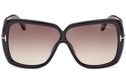 Sunčane naočale Tom Ford FT1037 01B Oversize Crni