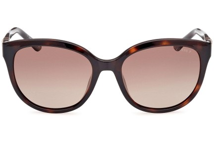 Sunčane naočale Guess GU7877 52H Polarized Cat Eye Havana