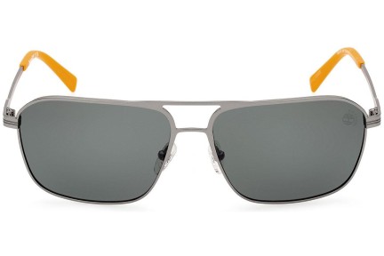 Sunčane naočale Timberland TB9316 09R Polarized Pravokutan Srebrni