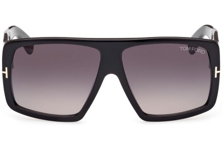 Sunčane naočale Tom Ford FT1036 01B Kvadratni Crni