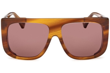 Sunčane naočale Max Mara MM0073 50E Flat Top Havana