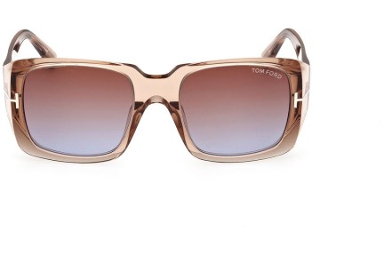 Sunčane naočale Tom Ford FT1035 45F Kvadratni Smeđi