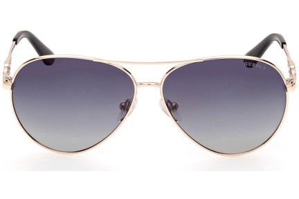 Sunčane naočale Guess GU7885-H 32D Polarized Pilotski Zlatni