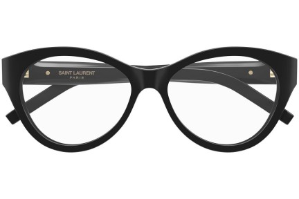 Naočale Saint Laurent SLM96 001 Cat Eye Crni