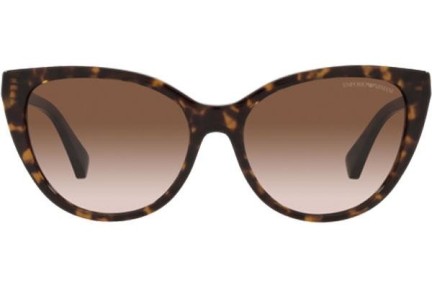 Sunčane naočale Emporio Armani EA4162 587913 Cat Eye Havana