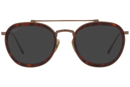 Sunčane naočale Persol PO5008ST 801648 Polarized Okrugao Havana