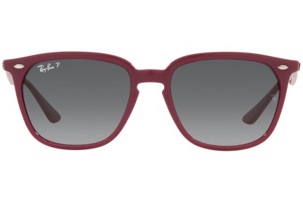 Sunčane naočale Ray-Ban RB4362 6383T3 Polarized Kvadratni Crveni