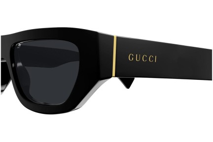 Sunčane naočale Gucci GG1134S 002 Pravokutan Crni