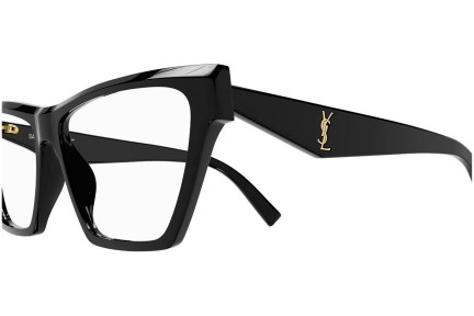 Naočale Saint Laurent SLM103OPT 001 Cat Eye Crni