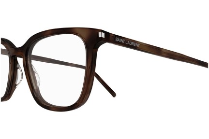 Naočale Saint Laurent SL479 002 Kvadratni Havana