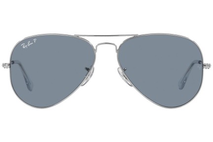 Sunčane naočale Ray-Ban Aviator RB3025 003/02 Polarized Pilotski Srebrni