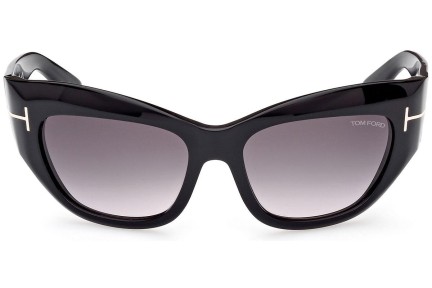 Sunčane naočale Tom Ford Brianna FT1065 01B Cat Eye Crni