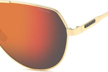 Sunčane naočale Polaroid PLD2145/G/S/X J5G/OZ Polarized Pilotski Zlatni