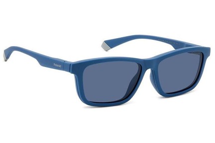 Naočale Polaroid PLD2147/CS FLL/C3 Polarized Pravokutan Plavi