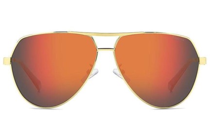 Sunčane naočale Polaroid PLD2145/G/S/X J5G/OZ Polarized Pilotski Zlatni