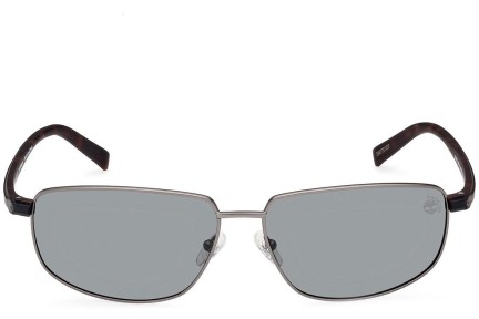 Sunčane naočale Timberland TB9325 09R Polarized Pravokutan Srebrni