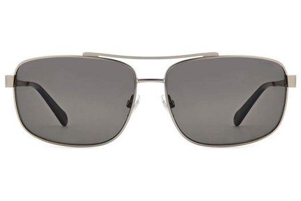 Sunčane naočale Fossil FOS2130/G/S R81/M9 Polarized Pravokutan Srebrni