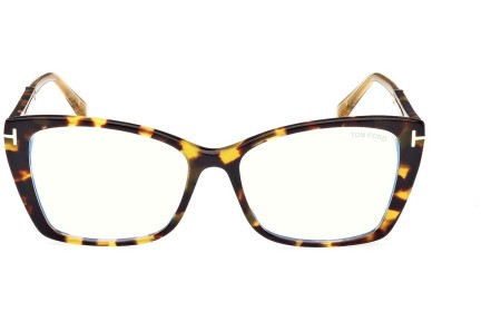 Naočale Tom Ford FT5893-B 055 Cat Eye Havana