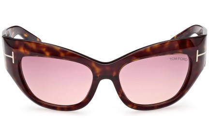 Sunčane naočale Tom Ford Brianna FT1065 52T Cat Eye Havana