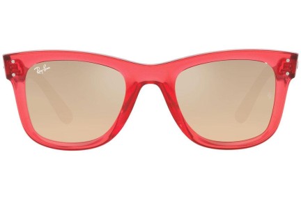 Sunčane naočale Ray-Ban Wayfarer Reverse RBR0502S 67132O Kvadratni Ružičasti