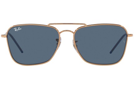 Sunčane naočale Ray-Ban Caravan Reverse RBR0102S 92023A Pravokutan Zlatni