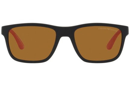 Sunčane naočale Emporio Armani EK4002 500183 Polarized Kvadratni Crni