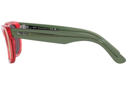 Sunčane naočale Ray-Ban Wayfarer Reverse RBR0502S 67132O Kvadratni Ružičasti